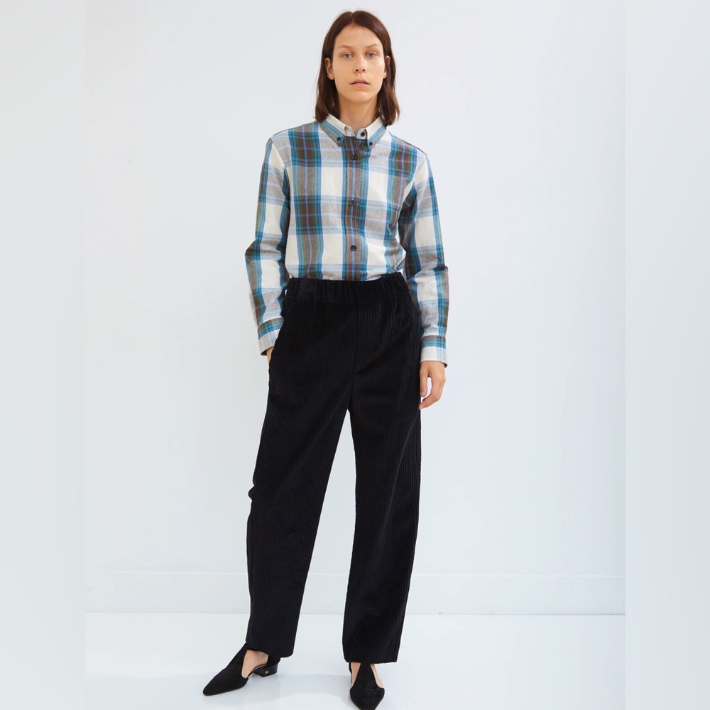 Isabel Marant Meloy Corduroy Trousers 40 Black